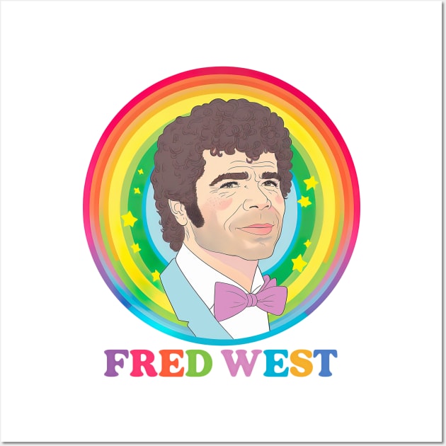 Fred West / 90s Style Aesthetic Design Wall Art by DankFutura